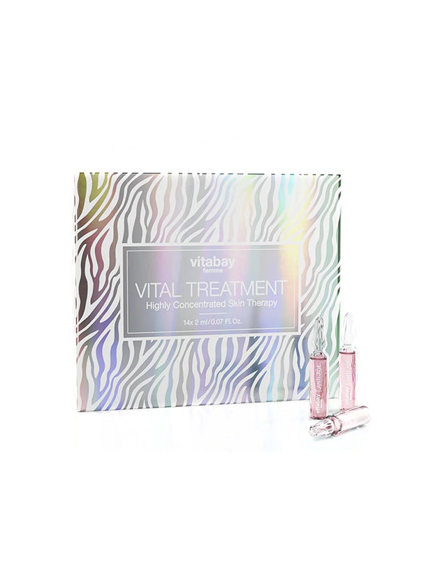 Femme Vital Treatment Anti-Age Serum - Анти-Ейдж серум ампули против стареене на кожата, 28 ml Vitabay - Nutra Best