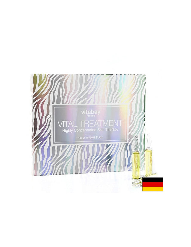 Femme Vital treatment Anti Cellulite Serum - Антицелулитен серум 14 х 2 мл, 28 ml Vitabay  Vitabay - Nutra Best Bulgaria