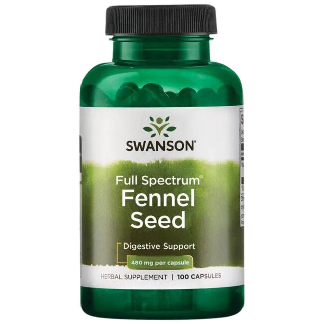 Fennel 480 mg - 100 капсули  Swanson - Nutra Best Bulgaria