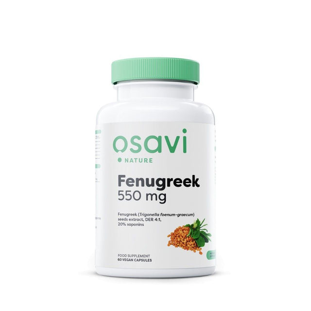 Fenugreek 550 mg - 120 капсули  Osavi - Nutra Best Bulgaria