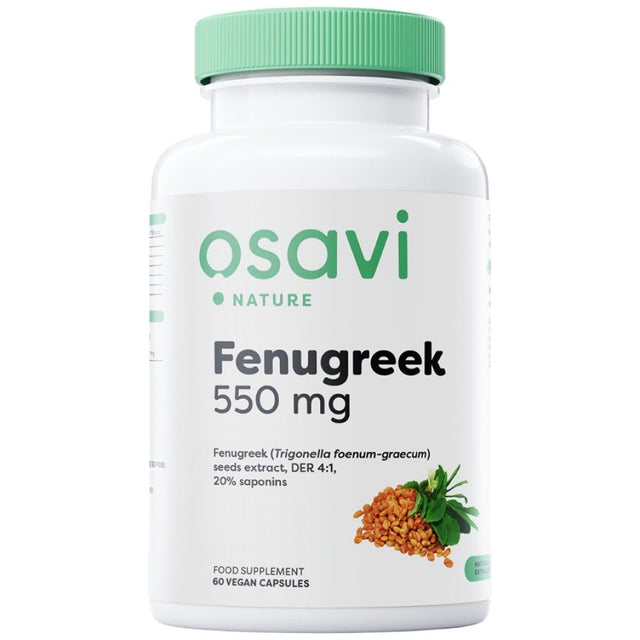Fenugreek 550 mg - 60 капсули  Osavi - Nutra Best Bulgaria