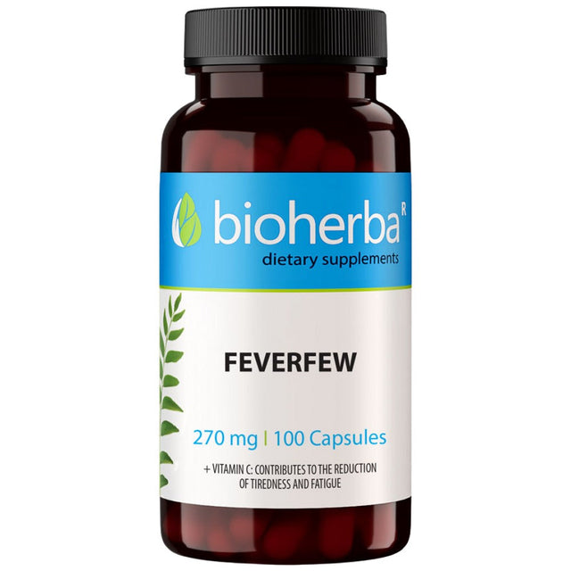Feverfew 280 mg - 100 капсули  Bioherba - Nutra Best Bulgaria