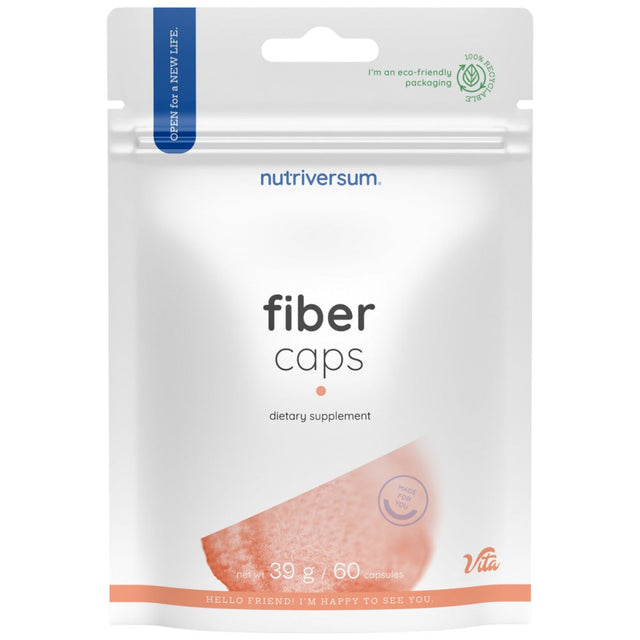 Fiber Caps - 60 капсули  Nutriversum - Nutra Best Bulgaria