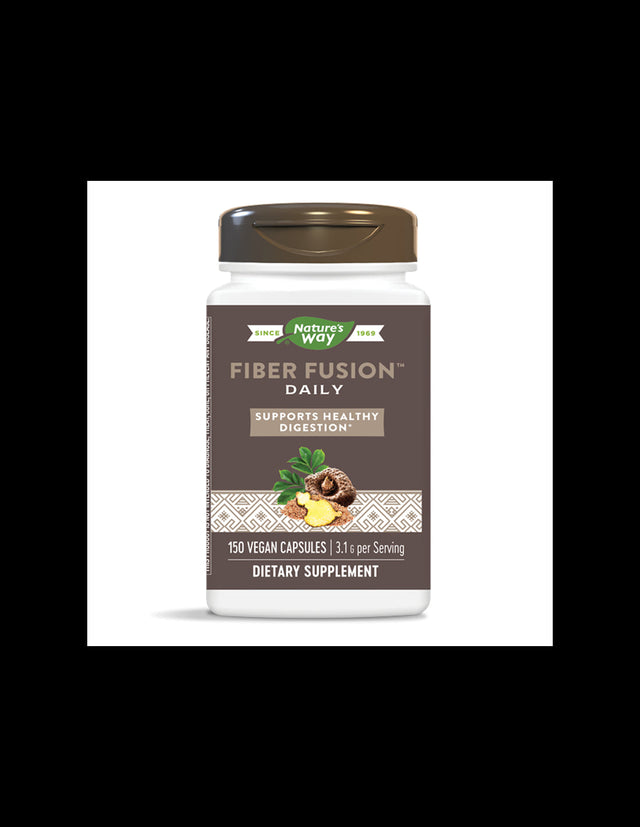 Диетични фибри - Детоксикация и отслабване - Fiber Fusion, 150 капсули Nature’s Way  Nature’s Way - Nutra Best Bulgaria