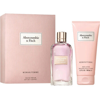 First Instinct for Her Dárková sada EDP 100 ml a tělové mléko 200 ml - 100ml  Abercrombie & Fitch - Nutra Best Bulgaria