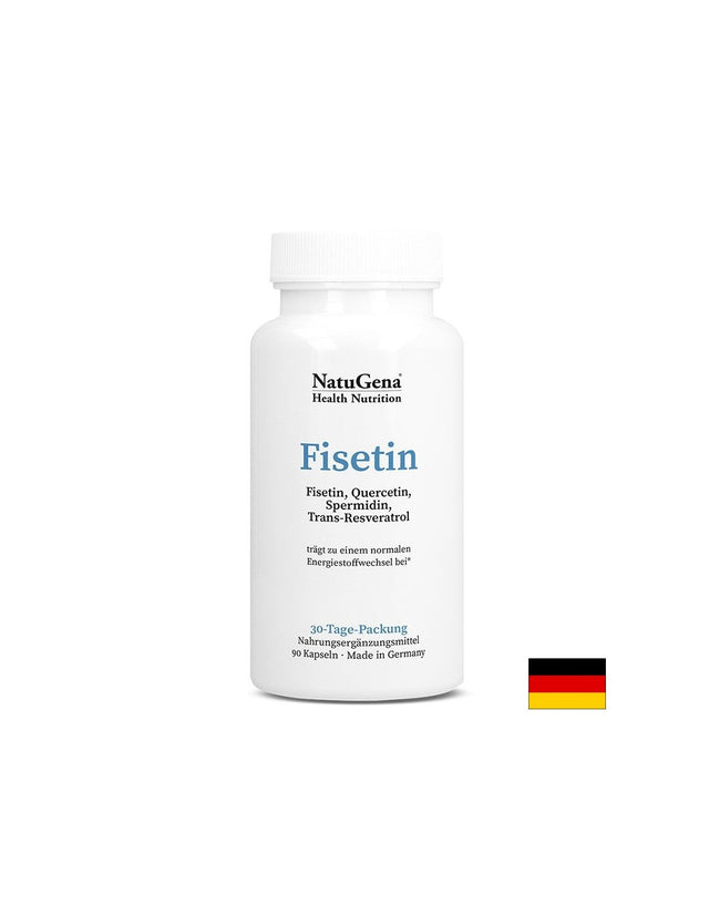 Fisetin (антиоксидантна формула), 90 капсули  NatuGena - Nutra Best Bulgaria