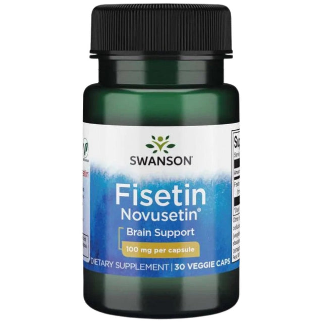 Fisetin Novusetin 100 mg - 30 капсули  Swanson - Nutra Best Bulgaria