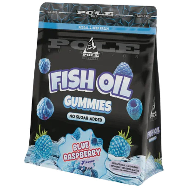 Fish Oil Gummies - 60 желирани бонбони  Pole Nutrition - Nutra Best Bulgaria