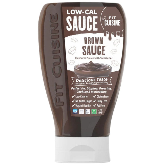 Fit Cuisine Low-Cal Sauce | Brown - 425 мл  Applied Nutrition - Nutra Best Bulgaria