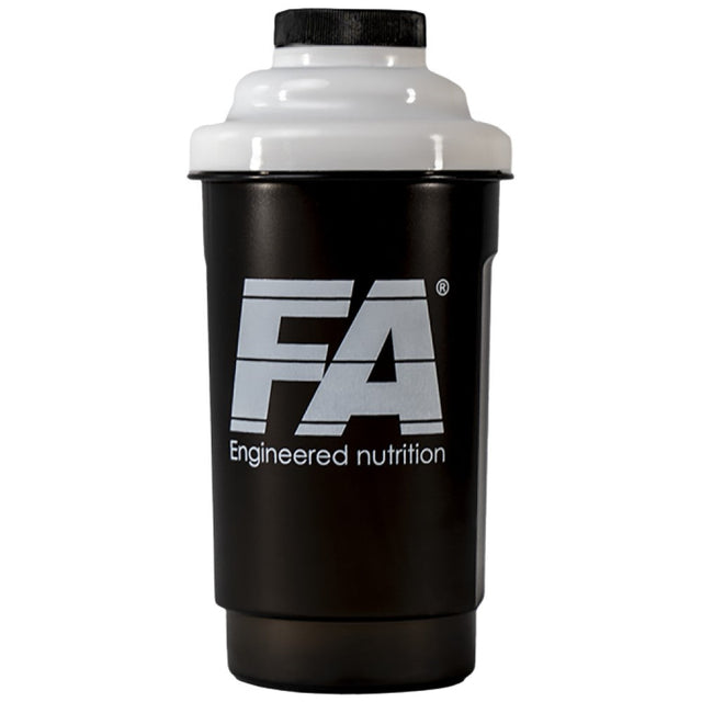 FitShaker Black / White 600 мл  FA Nutrition - Nutra Best Bulgaria
