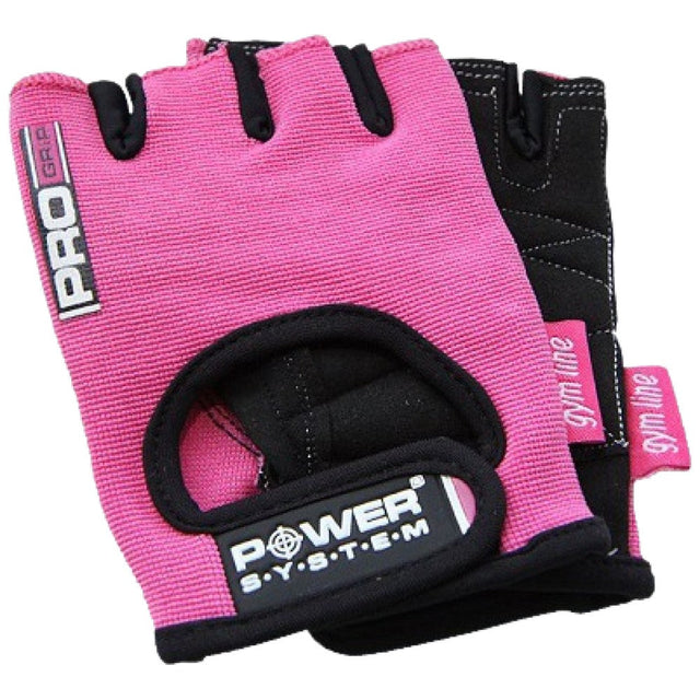 Fitness Gloves Pro Grip - Pink  Power System - Nutra Best Bulgaria