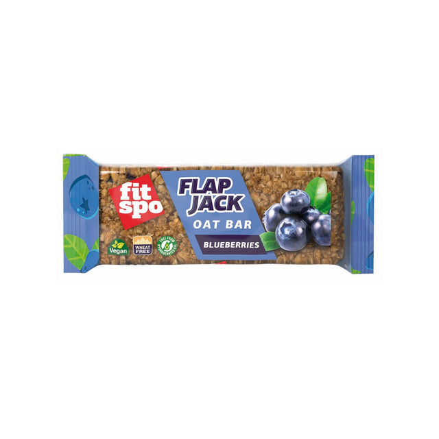 Flap Jack - Energy Oat Bar Боровинка - 80 грама  FitSpo - Nutra Best Bulgaria