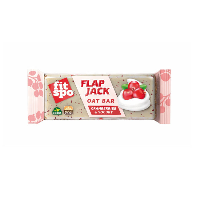 Flap Jack - Energy Oat Bar Боровинка и йогурт - 90 грама  FitSpo - Nutra Best Bulgaria