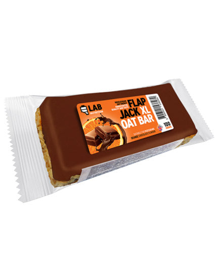 Flap Jack XL Oat Bar with Glaze / 100 g  LAB NUTRITION - Nutra Best Bulgaria