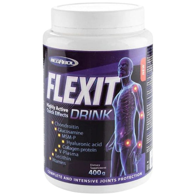 Flex Drink | Complete and Intensive Joints Protector - 400 грама  Megabol - Nutra Best Bulgaria