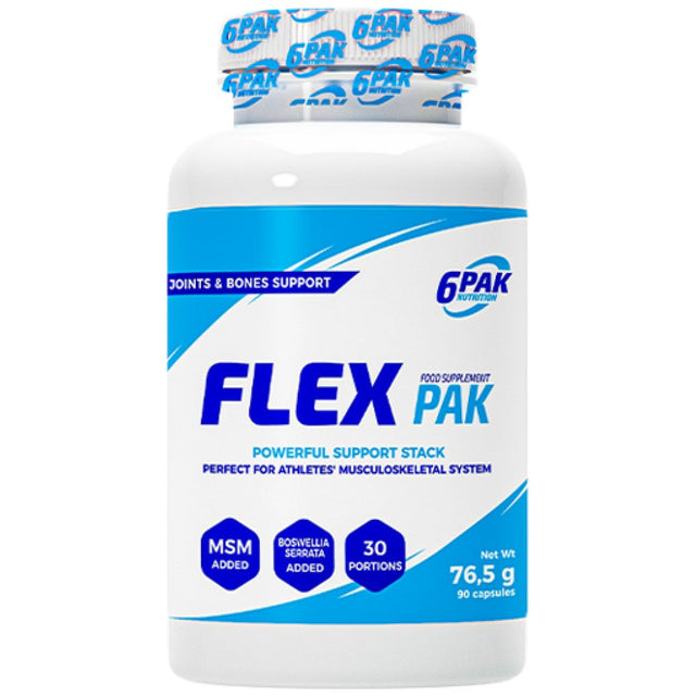 Flex Pak - 90 капсули  6PAK Nutrition - Nutra Best Bulgaria
