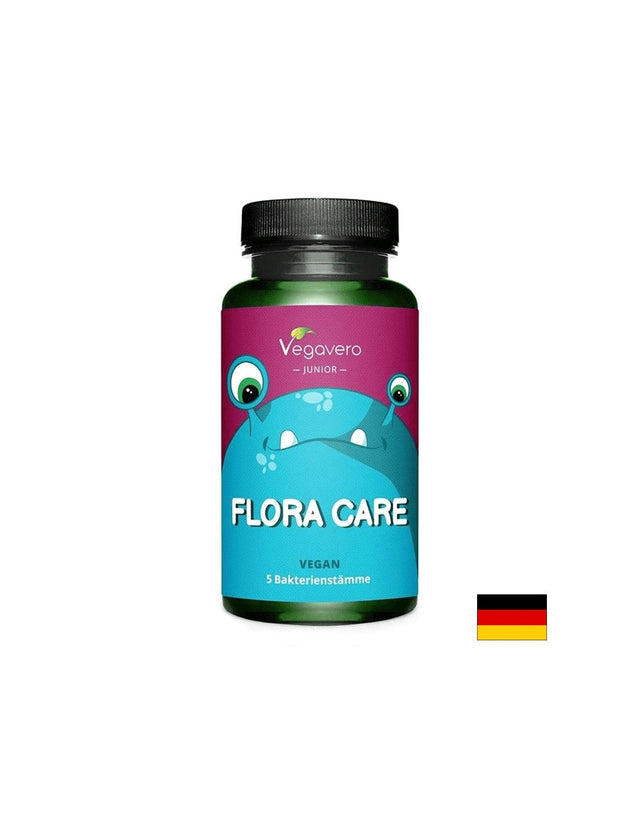 Пробиотици за деца - Flora Care Junior, 75 g прах Vegavero  Vegavero - Nutra Best Bulgaria