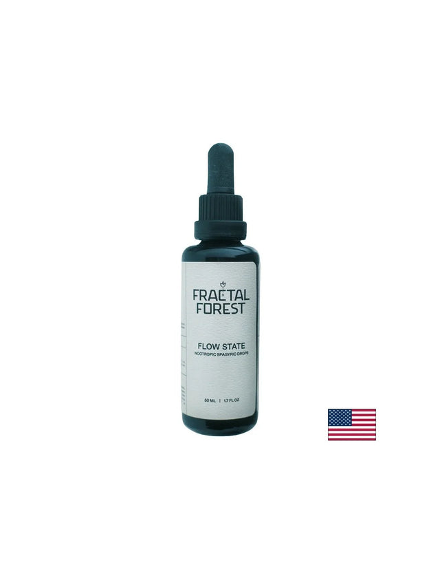 Спагирични капки Flow State – За фокус, памет и концентрация, 30 ml  Fractal Forest - Nutra Best Bulgaria