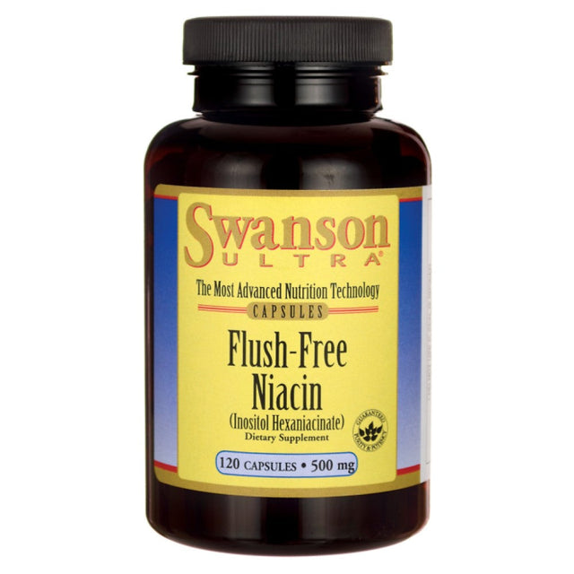 Flush-Free Niacin 140 капсули  Swanson - Nutra Best Bulgaria