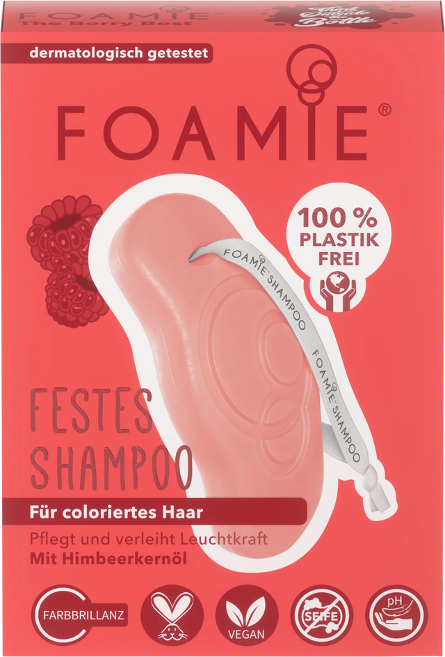 Foamie, The Berry Best, Hair Shampoo Bar, For Colour Protection, 80 g  Foamie - Nutra Best Bulgaria