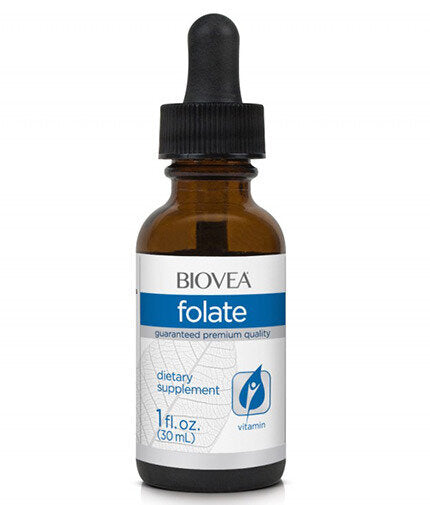 Folate Liquid Drops / 30 ml  Biovea - Nutra Best Bulgaria