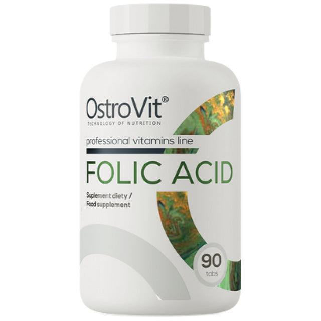 Folic Acid 800 mcg - 90 таблетки  OstroVit - Nutra Best Bulgaria