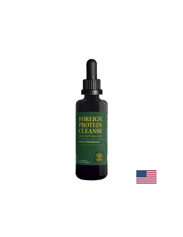 Имунна и дихателна система - Foreign Protein Cleanse, 59.2 ml капки  Global Healing - Nutra Best Bulgaria