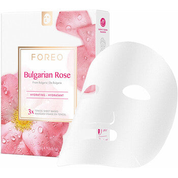 Foreo - Bulgarian Rose Hydrating Sheet Mask - Hydratační pleťová maska pro suchou a unavenou pleť - 0.0g  Foreo - Nutra Best Bulgaria
