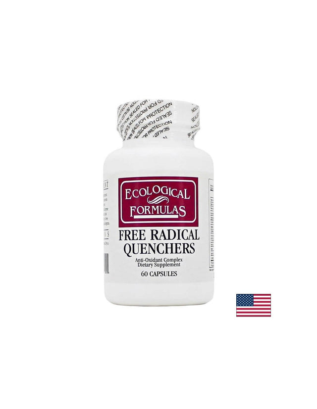 Free Radical Quenchers, 60 капсули Ecological Formulas  Ecological Formulas - Nutra Best Bulgaria