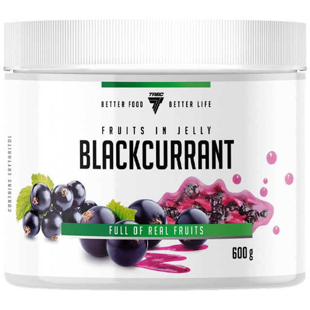 Fruits in Jelly | Blackcurrant 600 грама  Trec Nutrition - Nutra Best Bulgaria