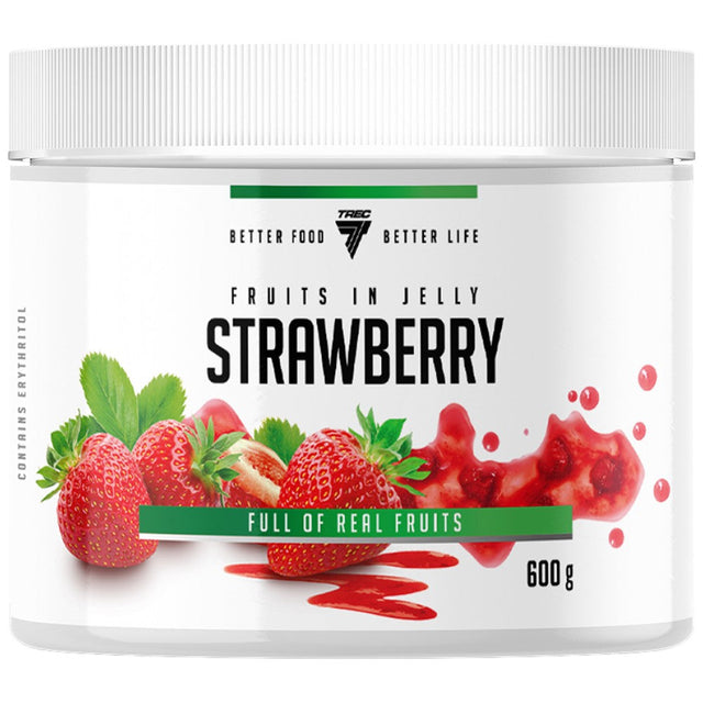 Fruits in Jelly | Strawberry 600 грама  Trec Nutrition - Nutra Best Bulgaria