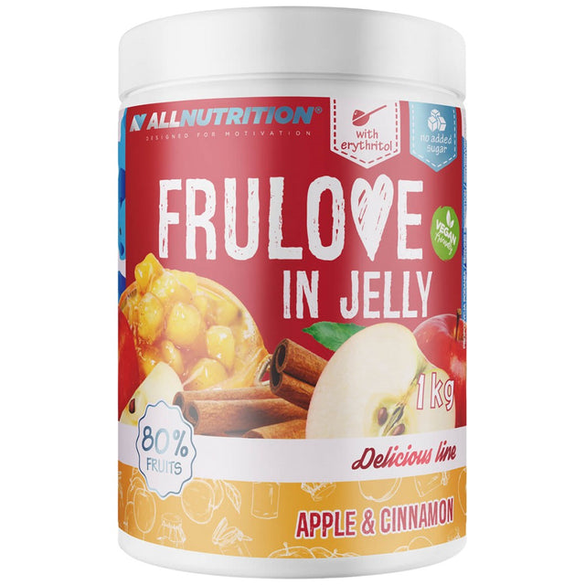 Frulove in Jelly | Apple & Cinnamon - 1000 грама  AllNutrition - Nutra Best Bulgaria
