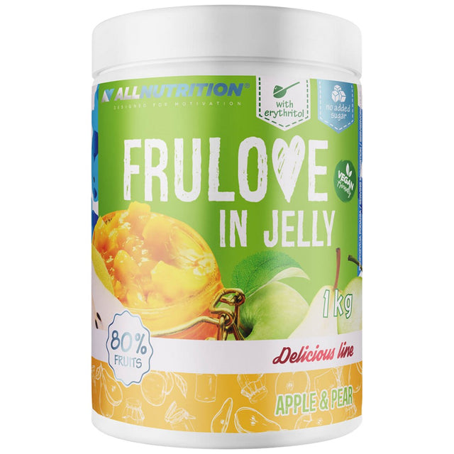 Frulove in Jelly | Apple & Pear - 1000 грама  AllNutrition - Nutra Best Bulgaria