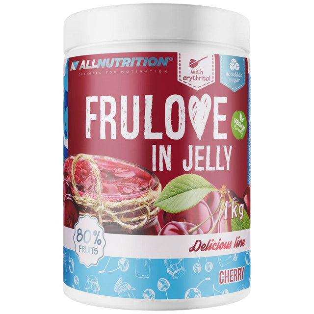 Frulove in Jelly | Cherry - 1000 грама  AllNutrition - Nutra Best Bulgaria