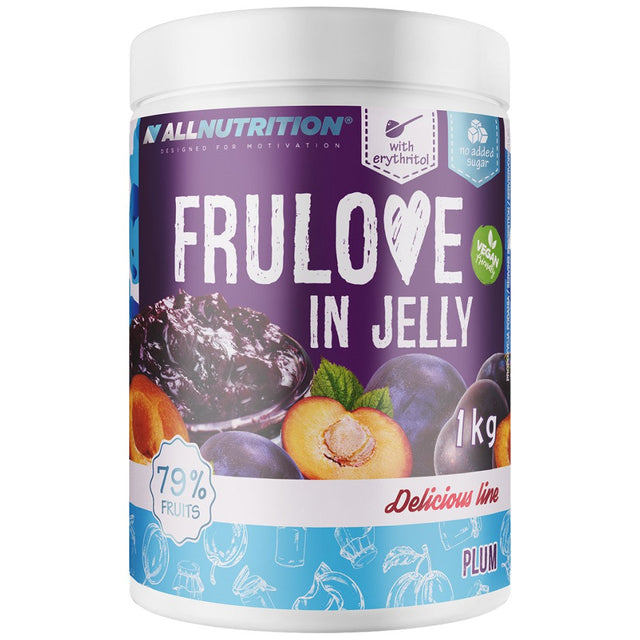 Frulove in Jelly | Plum - 1000 грама  AllNutrition - Nutra Best Bulgaria