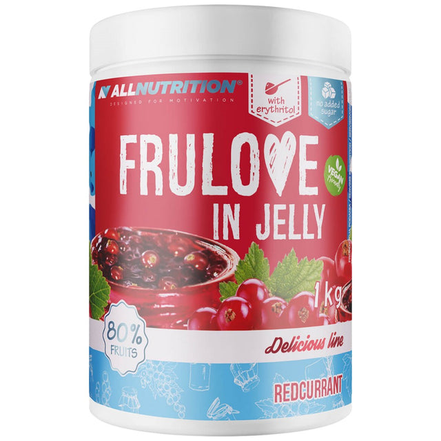 Frulove in Jelly | Redcurrant - 1000 грама  AllNutrition - Nutra Best Bulgaria