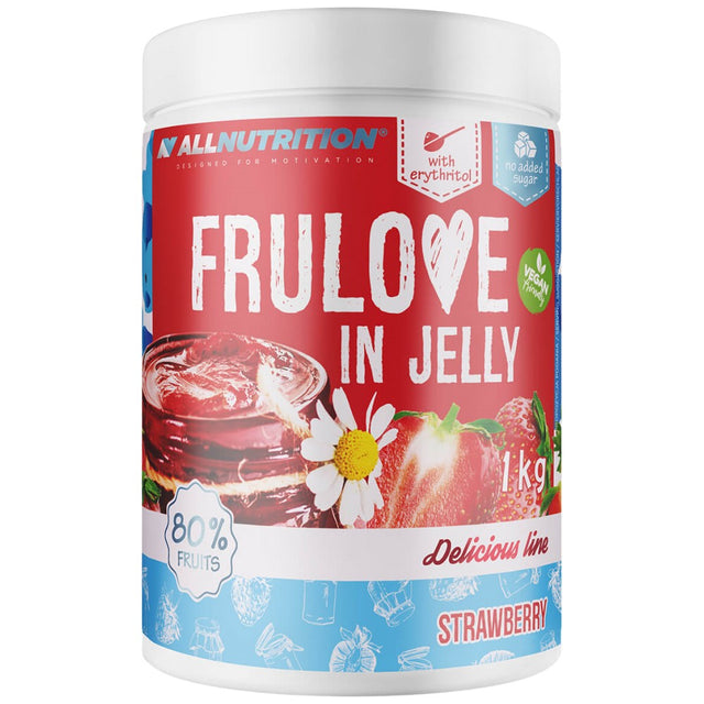 Frulove in Jelly | Strawberry - 1000 грама  AllNutrition - Nutra Best Bulgaria