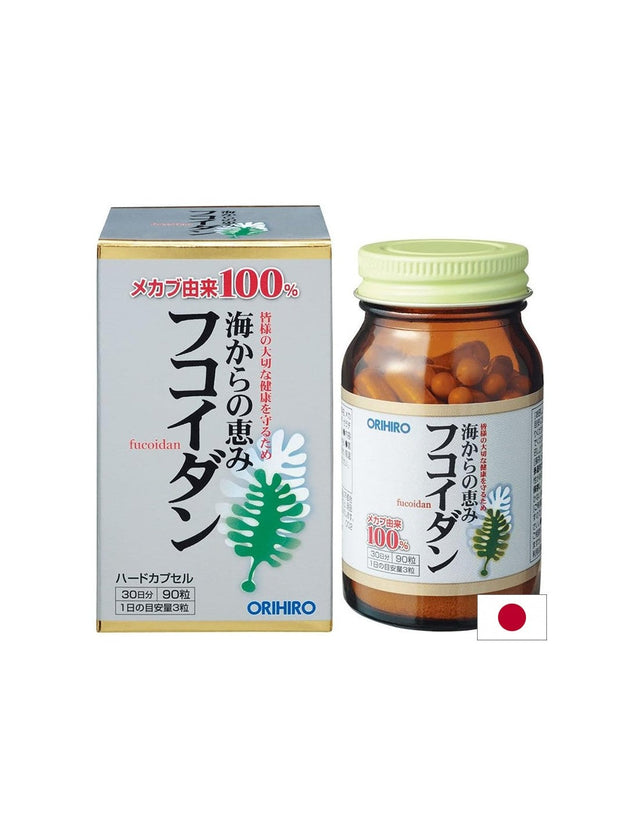 Fucoidan / Фукоидан (от водорасли Уакаме), 90 капсули  Orihiro - Nutra Best Bulgaria