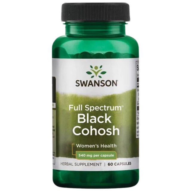 Full Spectrum Black Cohosh 540 mg - 60 капсули  Swanson - Nutra Best Bulgaria