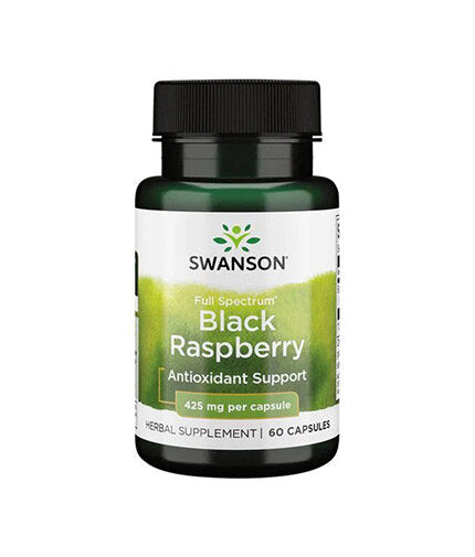 Full Spectrum Black Raspberry 425 mg - 60 капсули  Swanson - Nutra Best Bulgaria