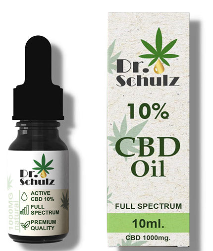 Full Spectrum CBD Oil 10% / 10 ml  DR. SCHULZ - Nutra Best Bulgaria