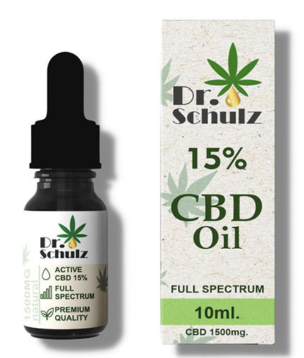 Full Spectrum CBD Oil 15% / 10 ml  DR. SCHULZ - Nutra Best Bulgaria