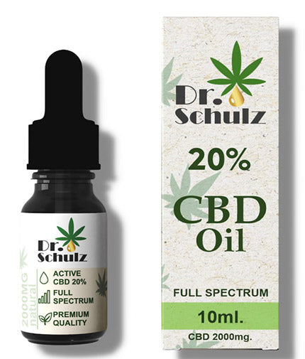 Full Spectrum CBD Oil 20% / 10 ml  DR. SCHULZ - Nutra Best Bulgaria