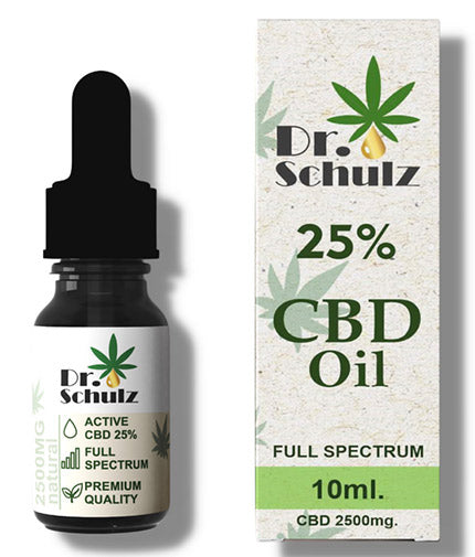 Full Spectrum CBD Oil 25% / 10 ml  DR. SCHULZ - Nutra Best Bulgaria