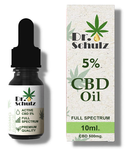 Full Spectrum CBD Oil 5% / 10 ml  DR. SCHULZ - Nutra Best Bulgaria