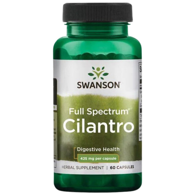 Full Spectrum Cilantro 425 mg 60 капсули  Swanson - Nutra Best Bulgaria