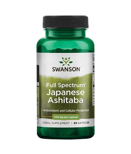 Full Spectrum Japanese Ashitaba 500 mg - 60 капсули - Nutra Best