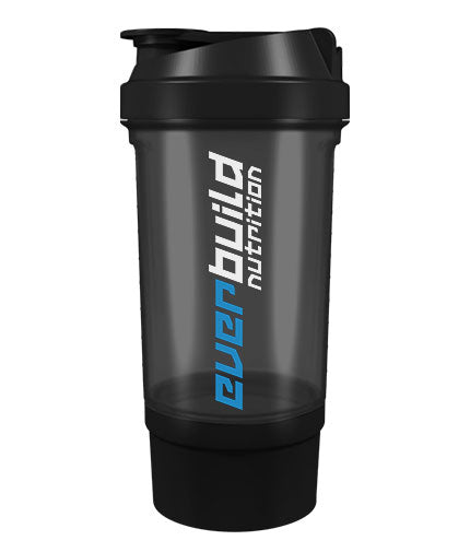 Functional Shaker 500 + 150 ml / Dark Black  EVERBUILD - Nutra Best Bulgaria