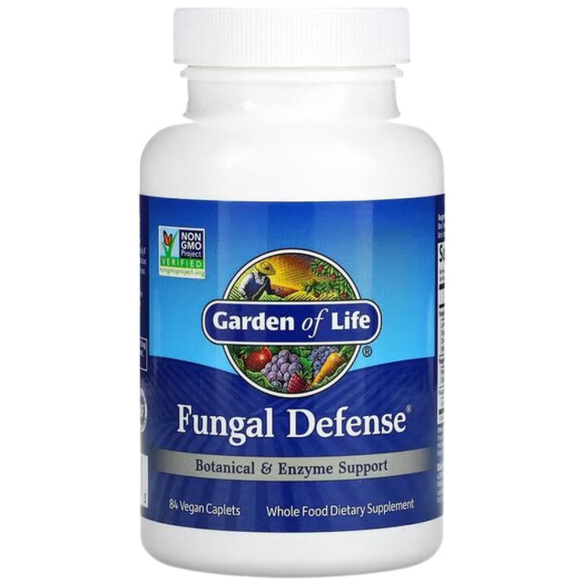 Fungal Defense | Healthy Balanced Flora - 84 капсули  Garden Of Life - Nutra Best Bulgaria