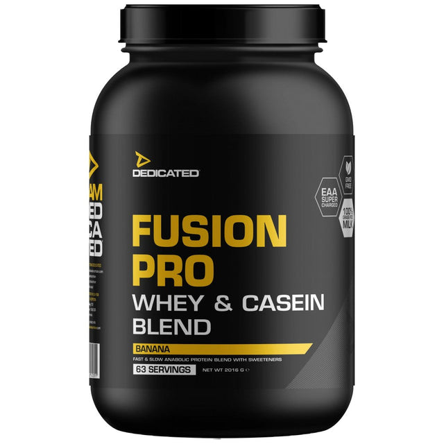 Fusion Pro | Whey & Casein Blend - 2016 грама  Dedicated Nutrition - Nutra Best Bulgaria